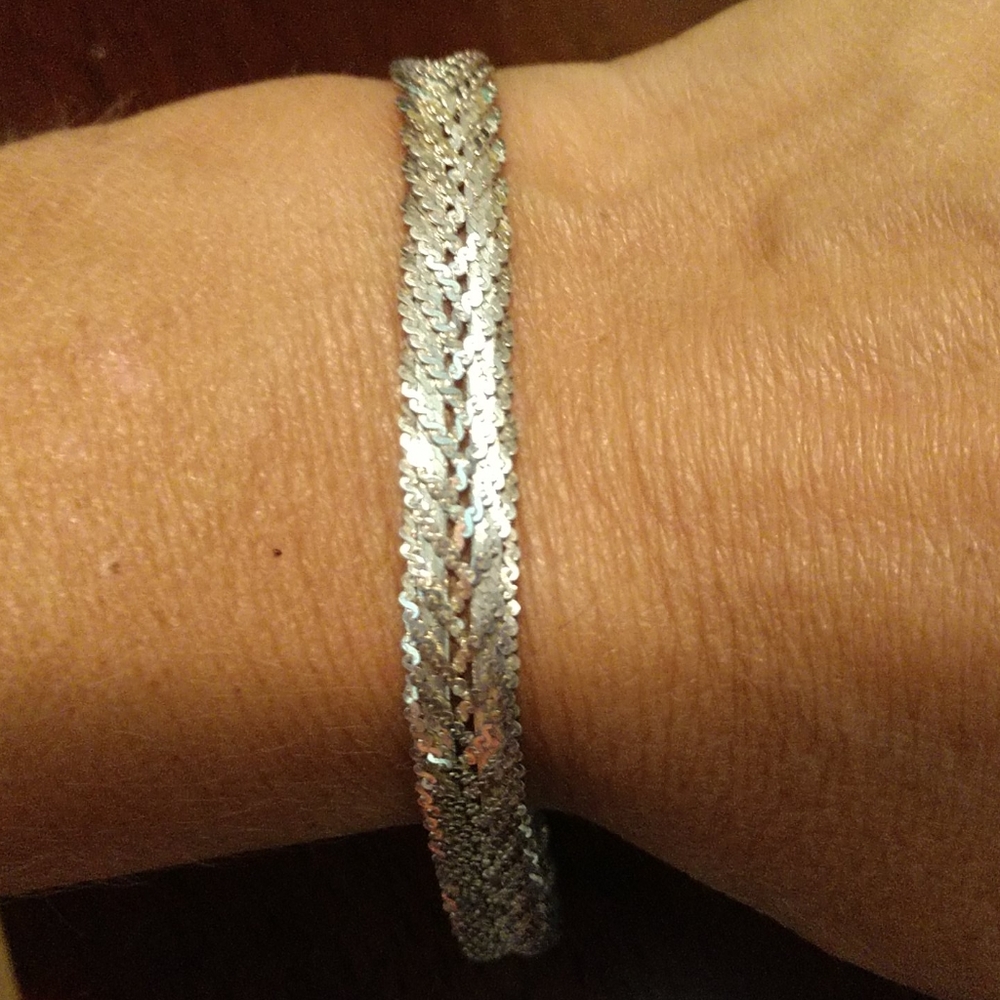 Silver bracelet
